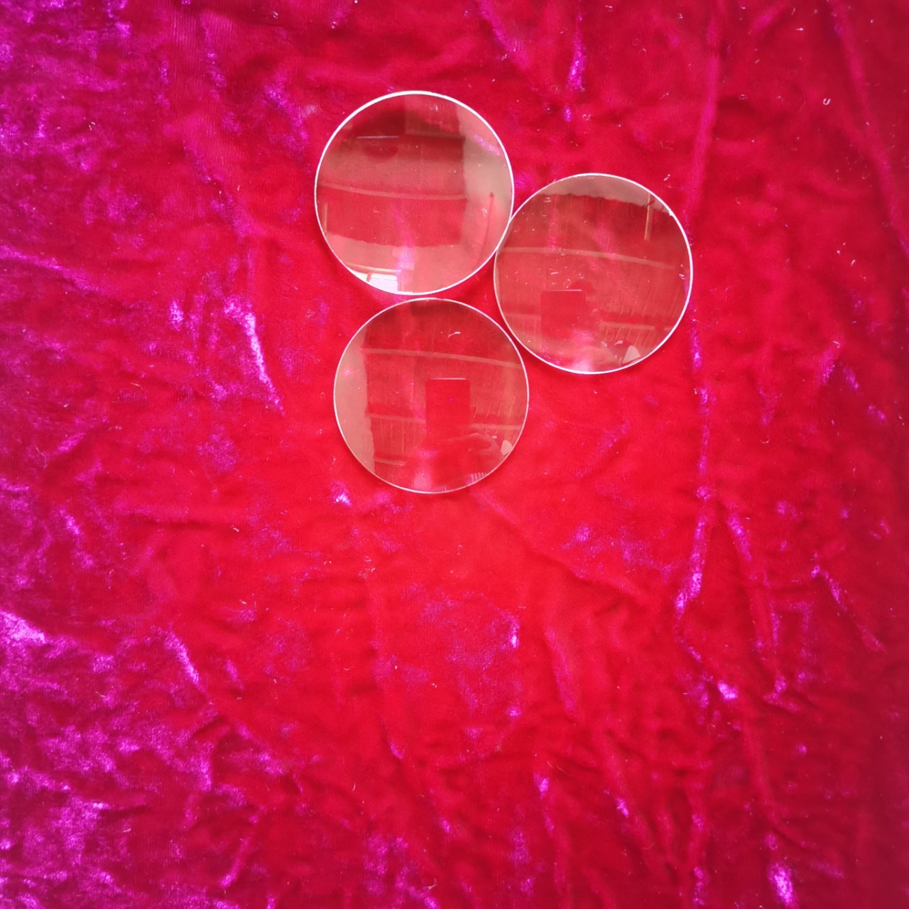 90mm Industrial Laboratory Optical Glass Lens Convex Lens Glass Magnifying Lens