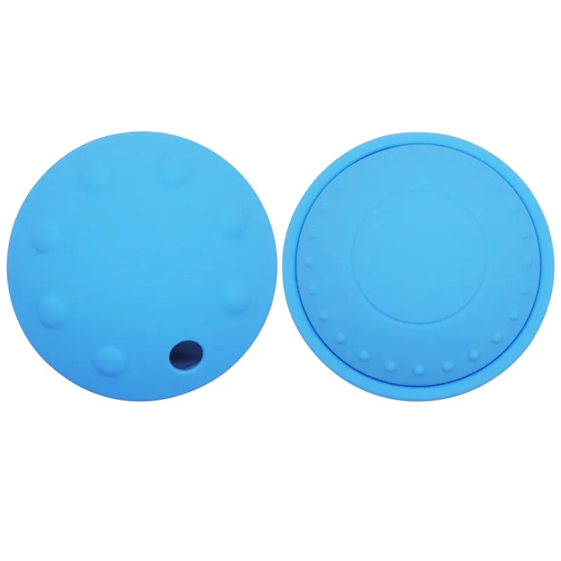Soft Silicone Dog Food Feeding Ball Pet Chewing Toy Flying Disc Resistant Chew Interactive Pet Dog Chew Ball Toy