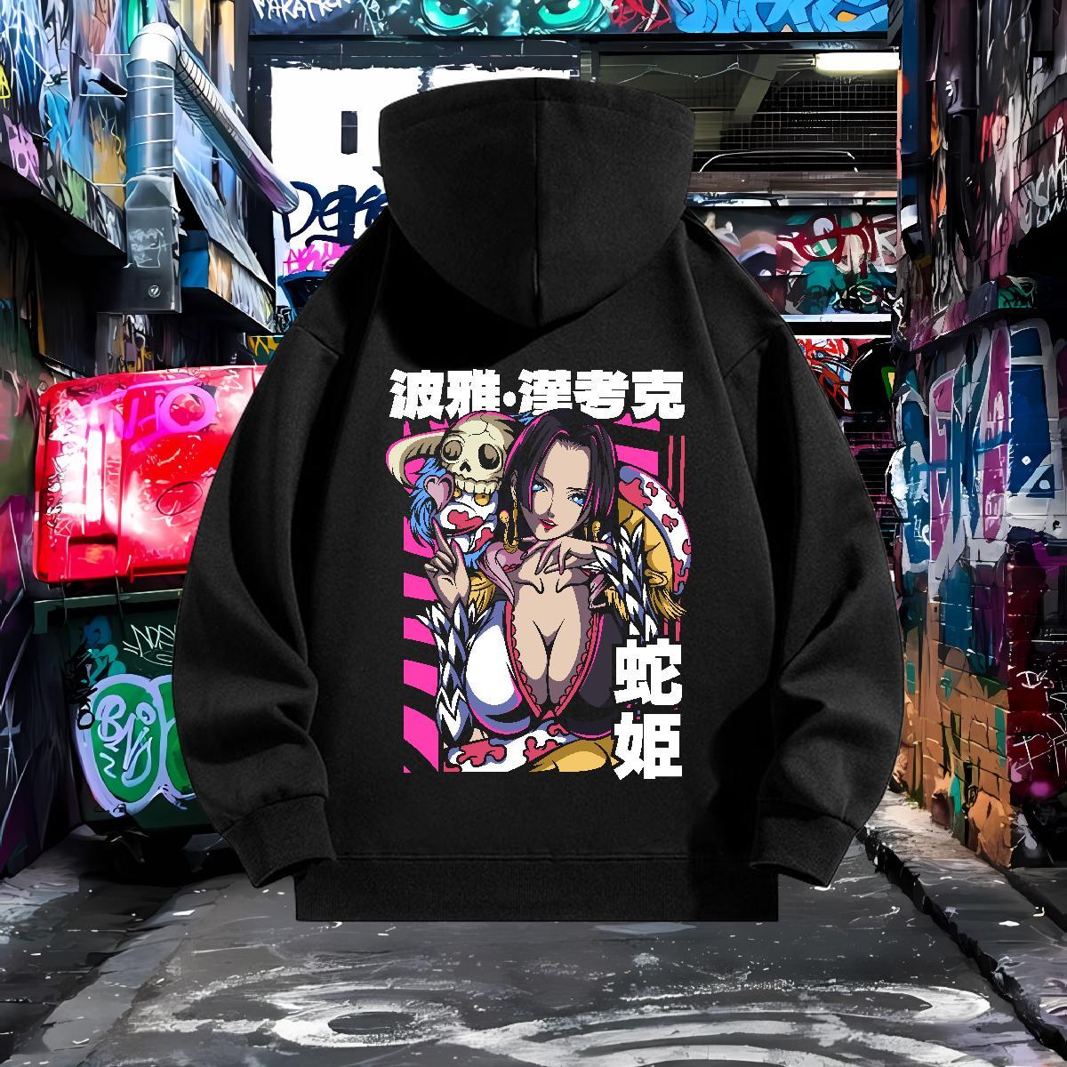 Fashion Design Hoodie for Men Hooded Collar Loose Hoodie for Man Woman Graphic Top Hoody Street wear Hip Hop Warm Fleece