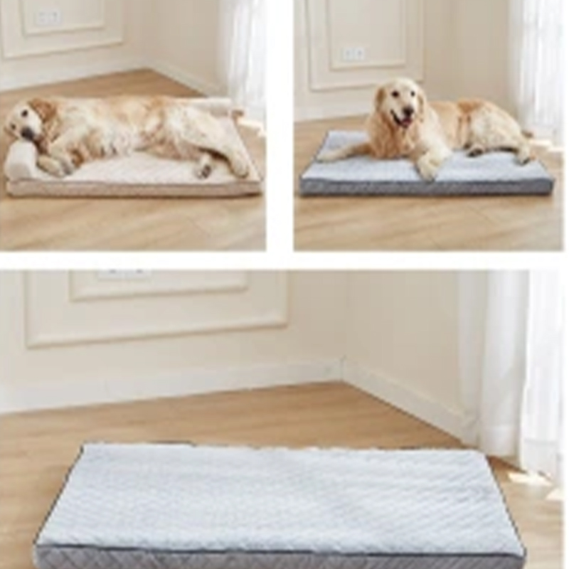 Durable Pet Orthopedic Dog Bed Machine-Washable Soft Material for Long Lasting Comfort