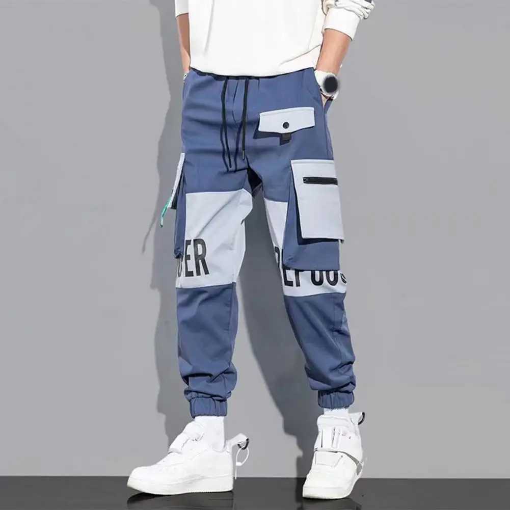 Workwear Pants For Mens Trendy Brand Fat Mens Oversized Spring And Autumn Casual Pants LX241107