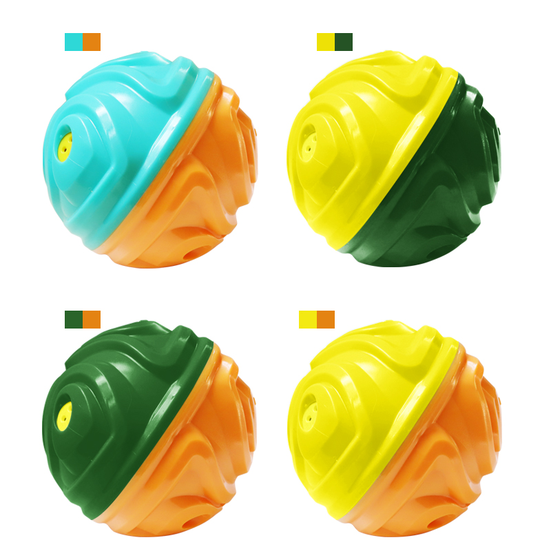 Interactive Pet Ball Cleaning Teeth Accessories Squeaky Safety Dog Bite Chew Toy for Aggressive Chewers