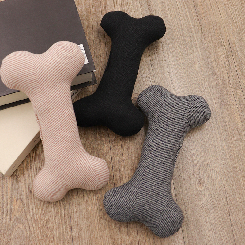 yy Dog Bone cloth Chew Toy felt dog bone Dog Toy Personalized Pet Gifts