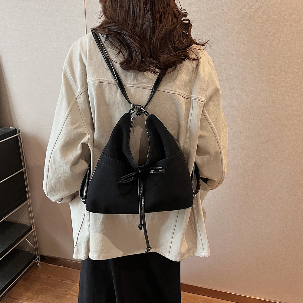 Hot Selling Large Capacity Women's Shoulder Bag Backpack New High Quality Suede Design Youth Ladies Handbag Bolsas Femininas