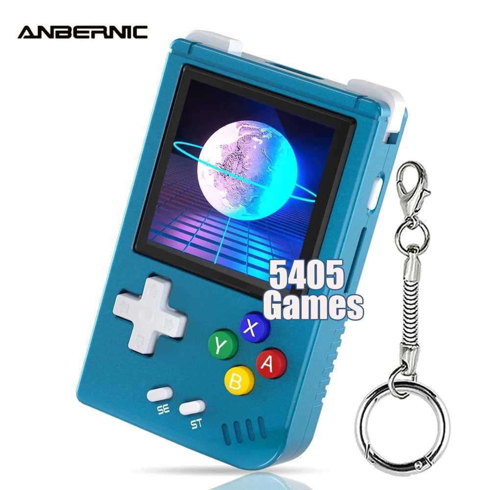 Game machine ANBERNIC RG Nano Retro Handheld Game Console Portable Game Console Mini Aluminum Alloy with 1.54 Inch IPS Sn 64G TF Z241107