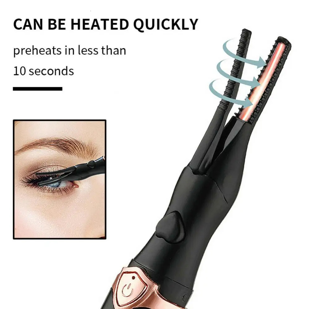 Electric eyelash curler with 3-speed makeup eyelash curler tool digital display portable styling makeup eyelash curler supply 241107