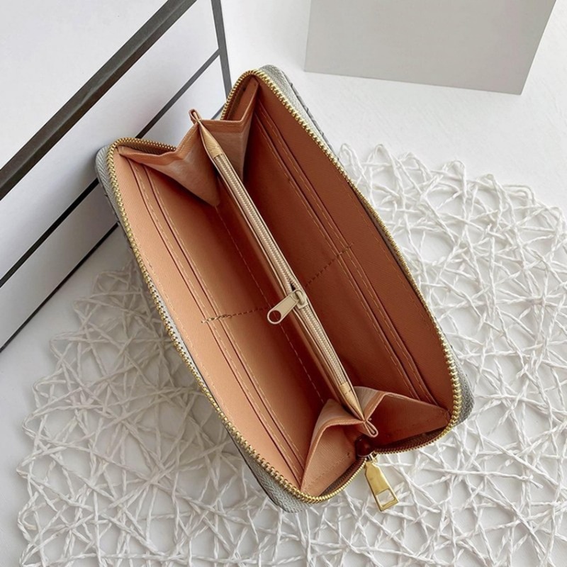 Women Handheld Long Wallet Multifunctional Card Bag Mobile Bag Zero Wallet Female Wallet.