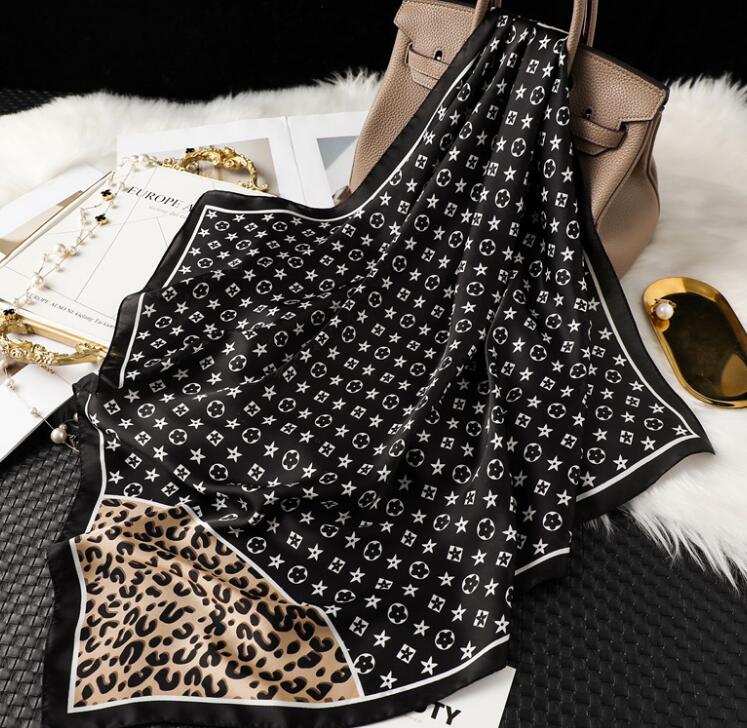 Gauze designers 4color Spring Str Thin 70x70cm scarf Silk for Long Girl nice ece silk Wome scarvesreal
