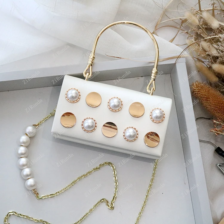 Fashion casual elegant niche pearl chain autumn new trendy women's bag shoulder portable messenger bag