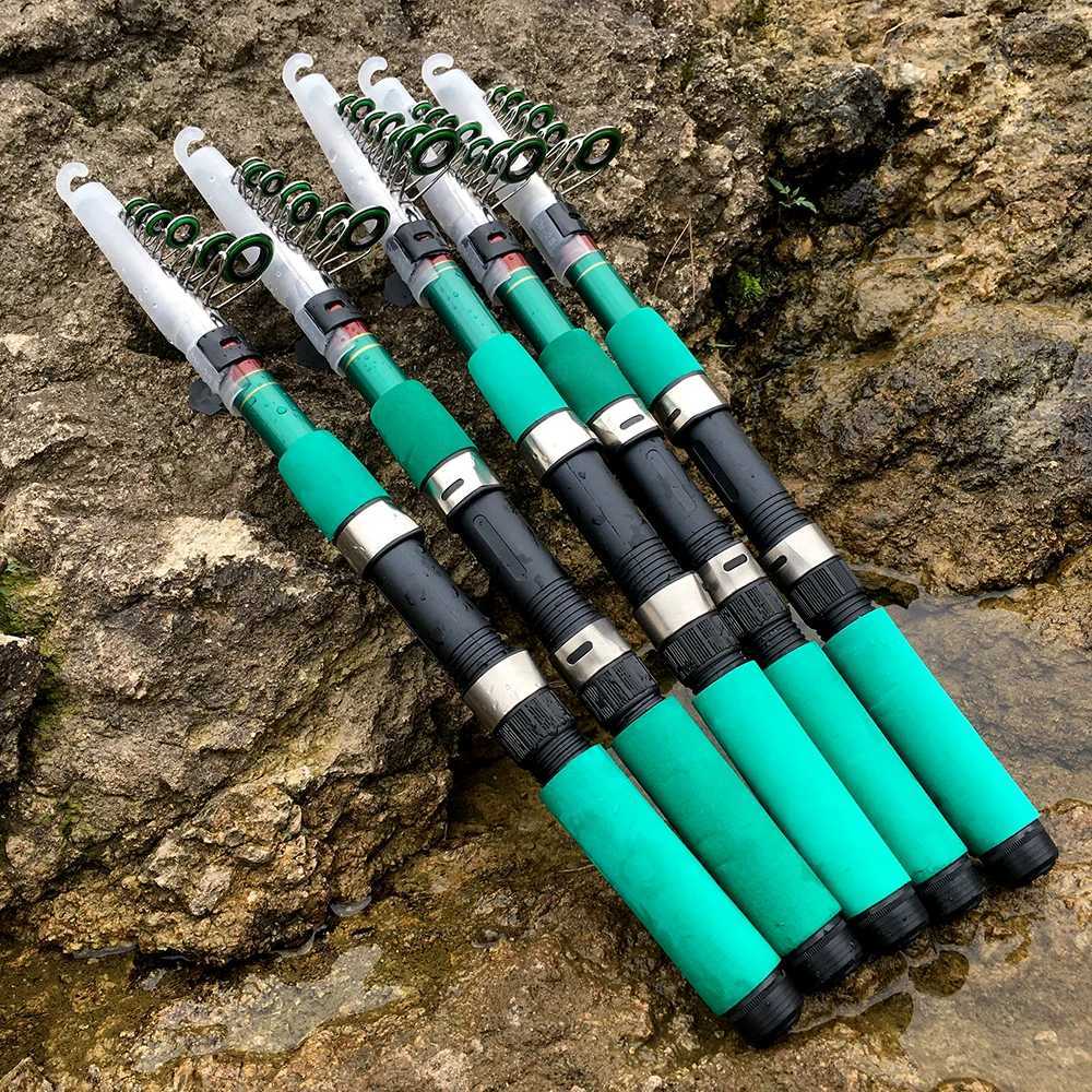1.8 2.1 2.4 2.7 3.0 3.6m Caen Tescopic fishing rod combination rotating rod with reel hard sea vessel feeder surfing rod W241108