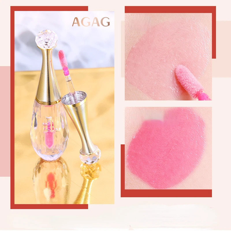 AGAG Crystal Color Changing Lip Color Transparent Color Changing lipstick and Durable Waterproof Cosmetics 241107