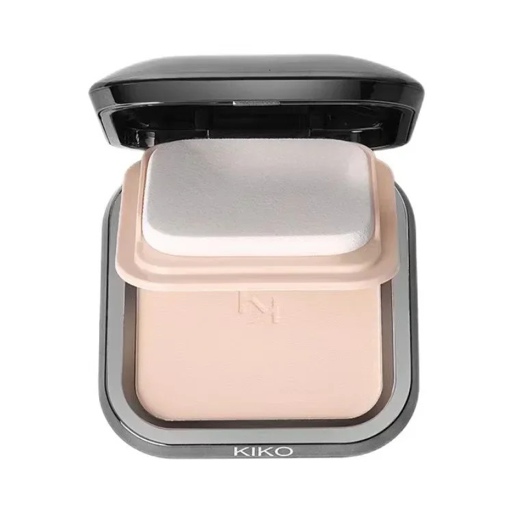 Italian kik Pressed powder used for dry or wet dual oil control durable waterproof concealer makeup 241107