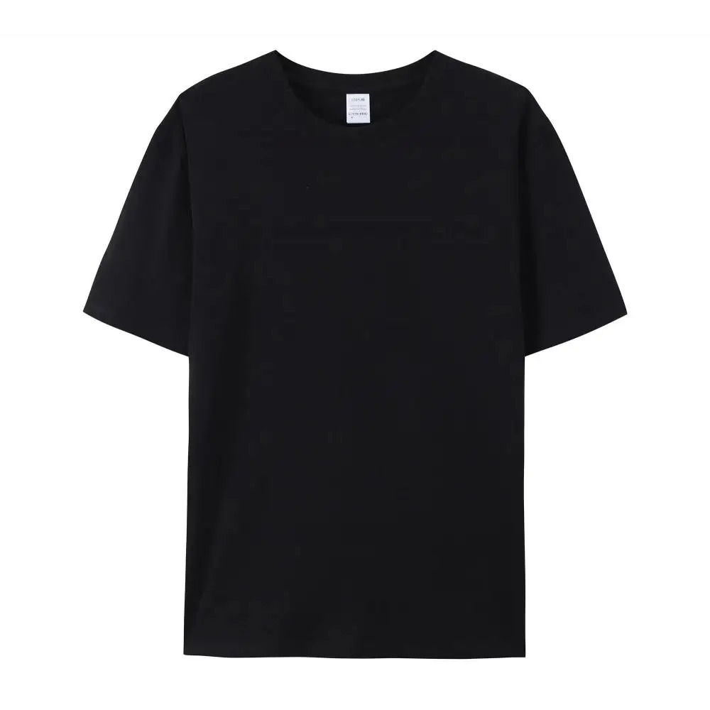 Plain 100% Cotton T Shirt Men High Quality Wholesale Short Sleeve T-shirts Unisex Crew Neck Tshirt For Men Playeras De Hombre 240319