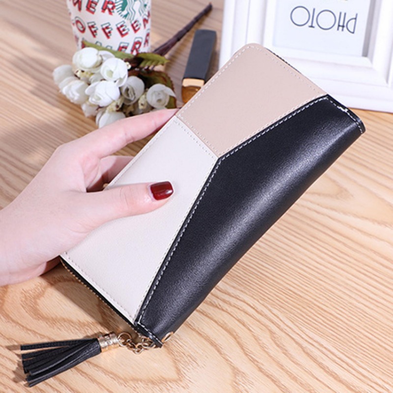 Wallet Women Long Zipper Large Capacity Phone Bag Versatile Handheld Bag Card Bag Fashion Coin Purse Women Long Clutch Wallets