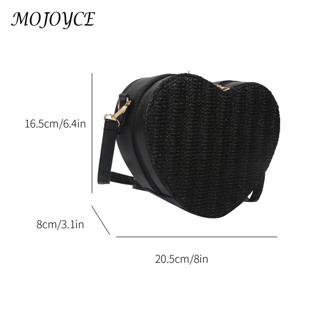 Women Fashion Hobo Bag Large Capacity Straw Messenger Bag Casual Zipper Lightweight PU Solid Color Ins for Travel Vacation Daily