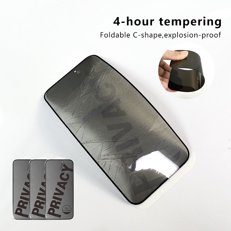 10pcs ESD 30° Privacy Tempered Glass Screen Protector Cover Film For iPhone 16 15 14 13 12 11 Plus Xr Xs Pro Max Samsung S24 S23 S22 S21 FE A54 A72 A0