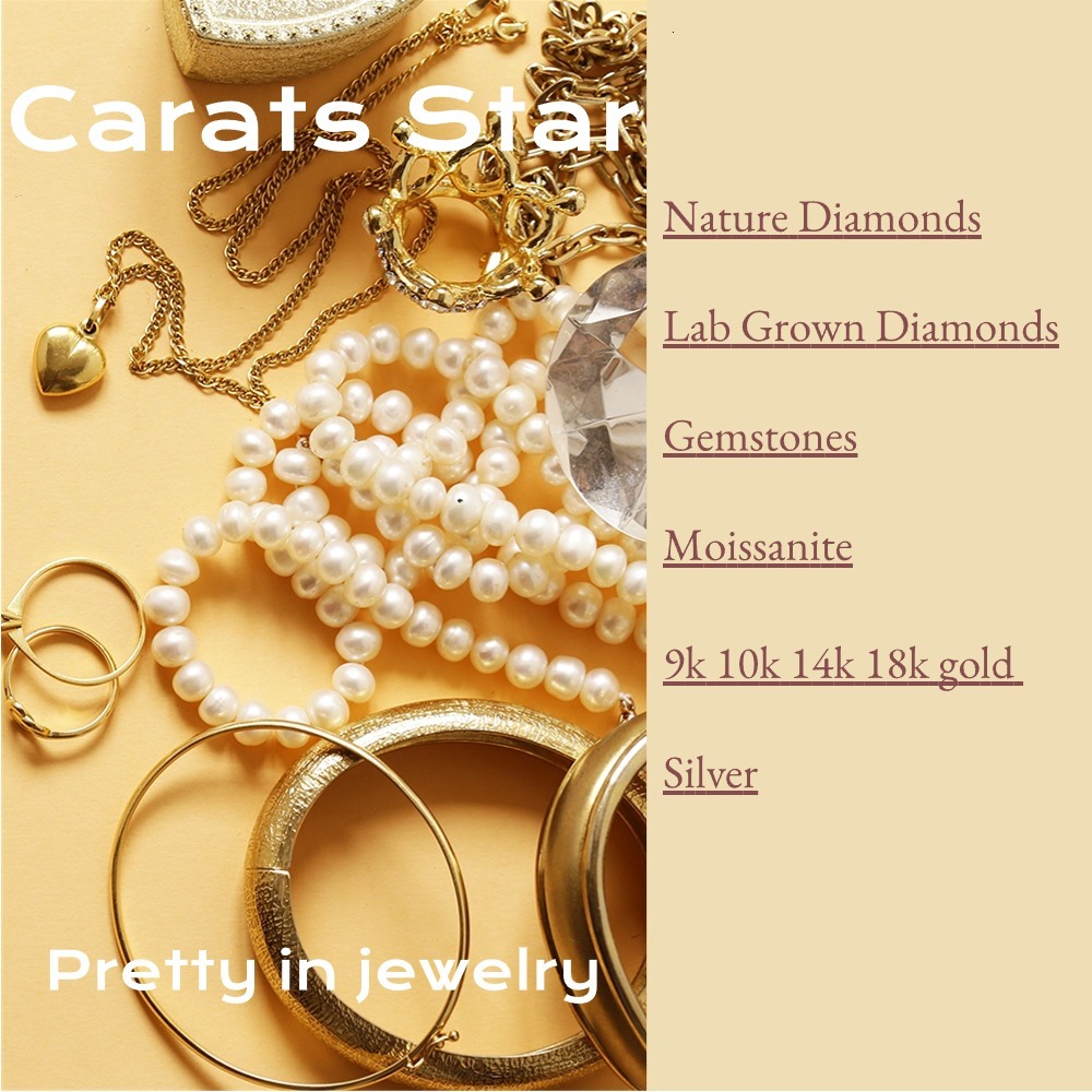 14k Trendy Girl Jewelry Gold Plated wer Stud Earring Women for Parties and Gifts Lab Grown Dia CVD HPHT IGI