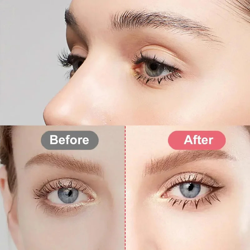 2 in 1 lower eyelash printing eyelash durable waterproof anti sweat eyelash fast dry matte liquid eyeliner pen transparent eyeliner makeup 241107