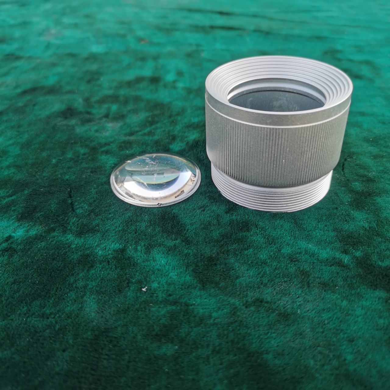 30x 40x magnifying glass with scale magnifying glass jewelry appraisal aluminum alloy
