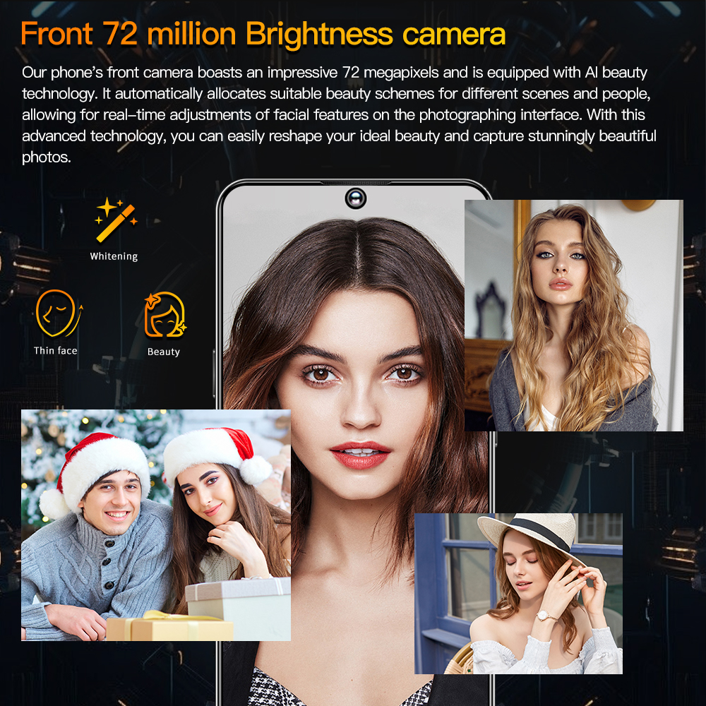 7.3-inch GT10PRO Unlocks NFC features 256GB 128GB touch screen USB Phone android Smartph