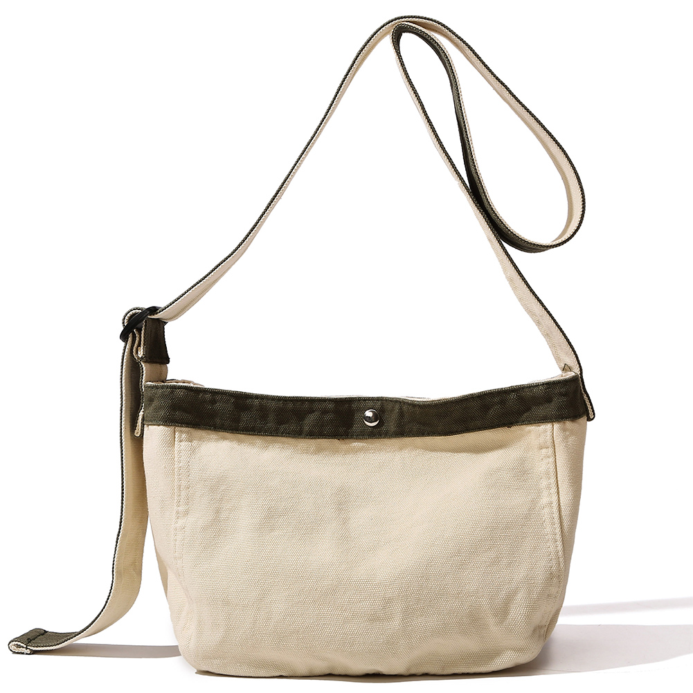 Women Top Handle Bag Large Capacity Student Book Bag Canvas Travel Handbag Solid Color Shopping Leisure Bag