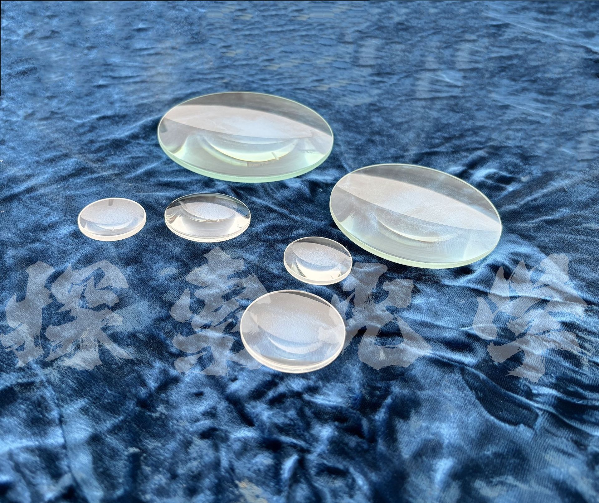Lens manufacturers supply handheld magnifying glass lenses clear light dual convex optical glass lenses