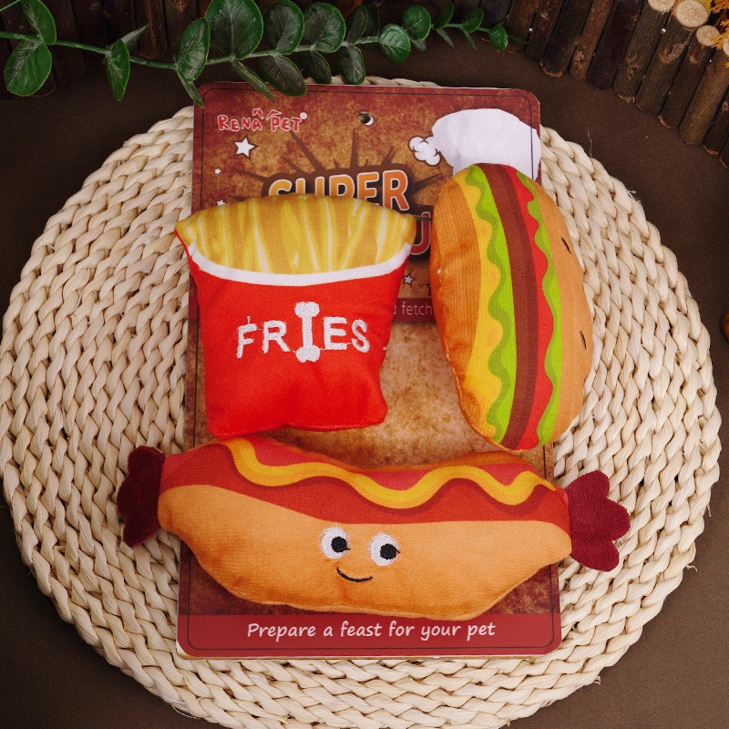 Durable Pet Chew Toys for Dogs Premium Dog Soft Plush Toys for Play and Chew pet plush toy