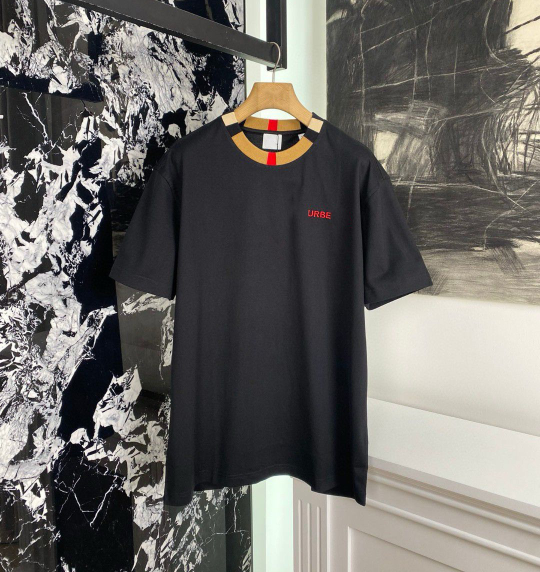 Men's Plus Tees & Polos Round neck embroidered and printed polar style summer wear with street pure cotton 0t4u5