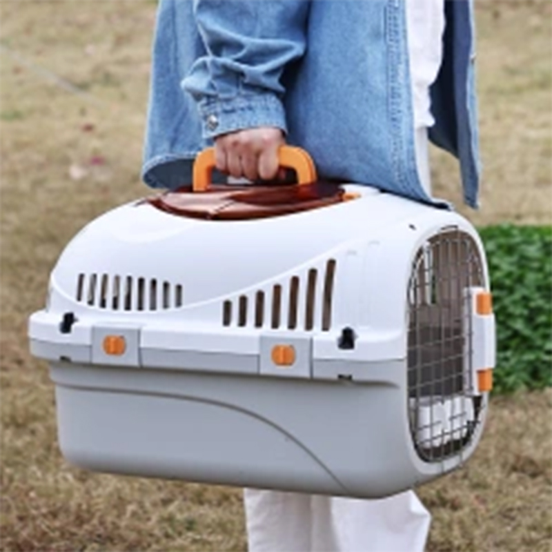 Ventilated Pet Carrier for Air Travel Lightweight & Durable Suitcase Design
