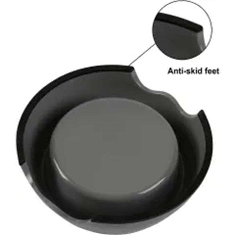 Eco-Friendly Melamine Canine Dining Plate Slip Resistant Design with Adjustable SS Edge