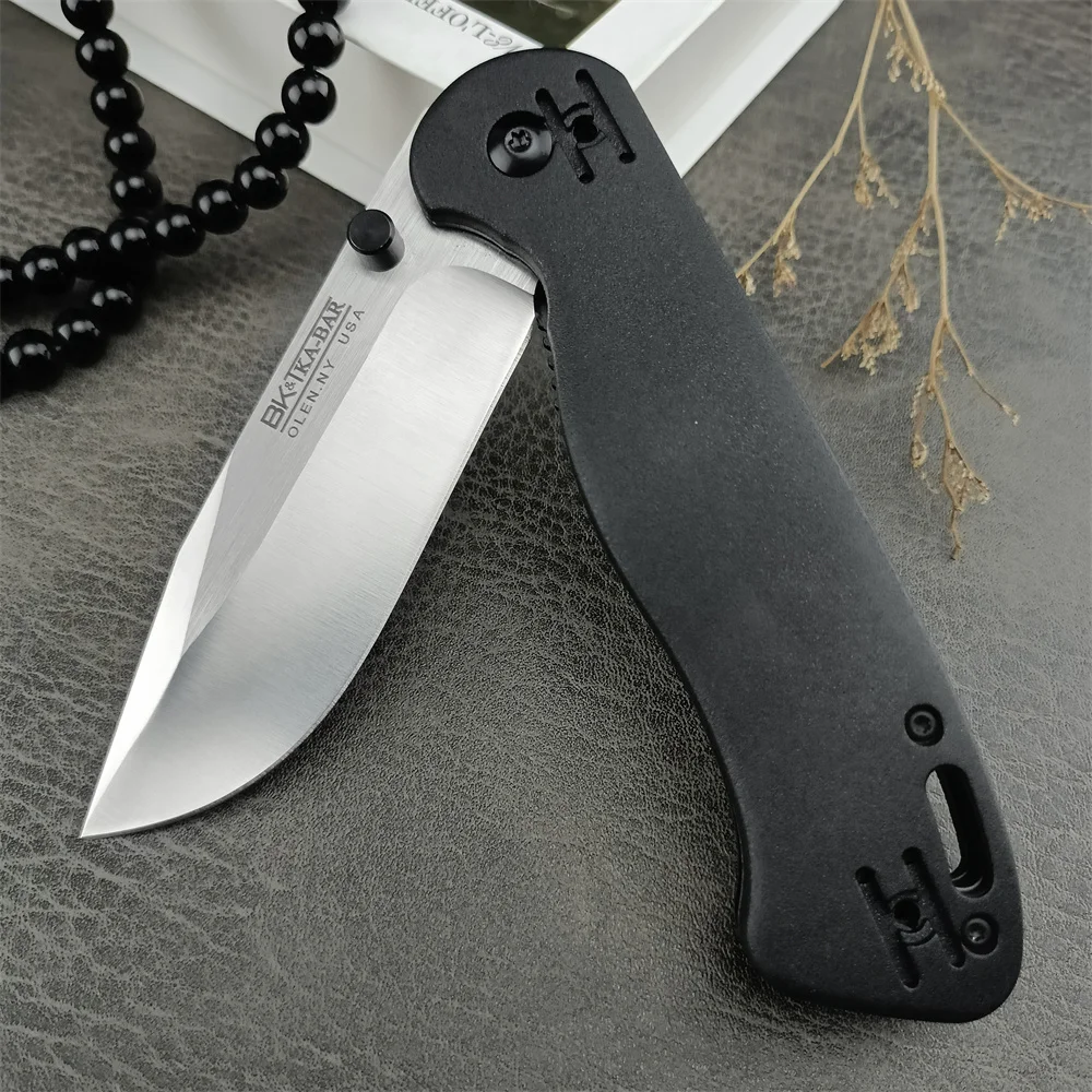 High Quality BK 4 Bailout Outdoor Tactical Folding Knife 440C Steel Nylon Fiber Handle EDC Hunting Pocket Knives Survival Tool 15535 9000 1660 3655 7500 3300