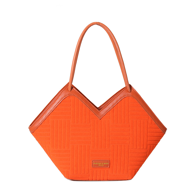 Women Heart Shape Shoulder Bag Large Capacity Love Heart Tote Bag Solid Color Casual Top Handle Bag Daily Bag for Female