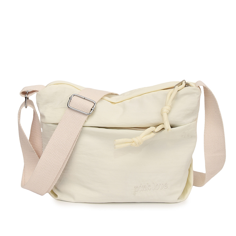 Washed Fabric Shoulder Bag Large Underarm Bag Casual Crossbody Purse for Women Daily Use and Commuting