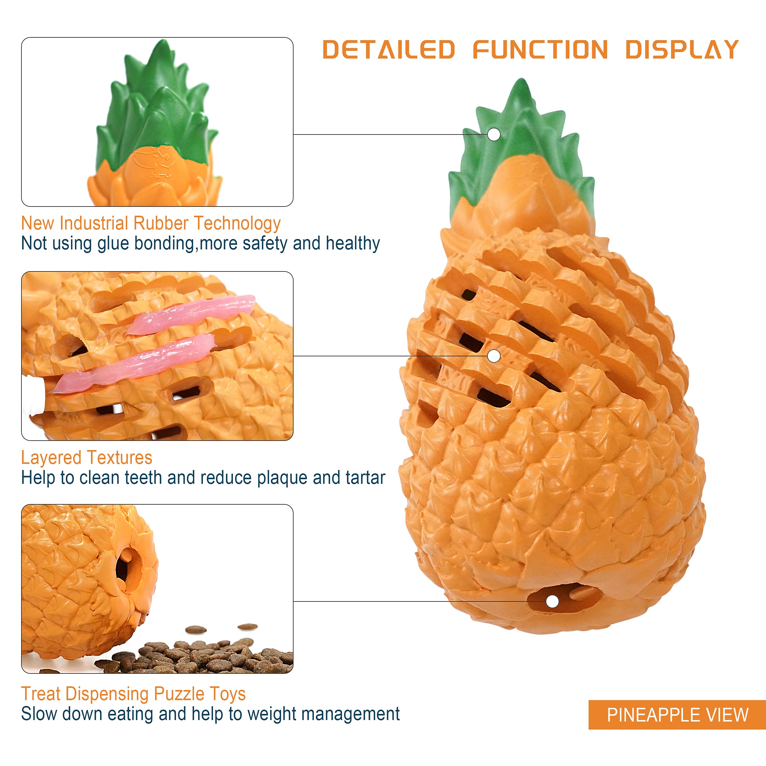 Hot Sell Help Your Pet Decompress Interactive Dogs Pet Rubber Dog Chew Toy