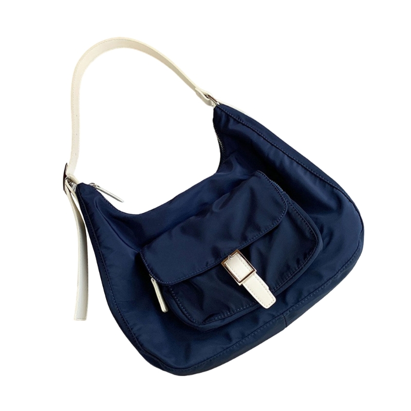 Modern Nylon Shoulder Bag with Nylon Crossbody Purse for Active Lifestyle Dropship