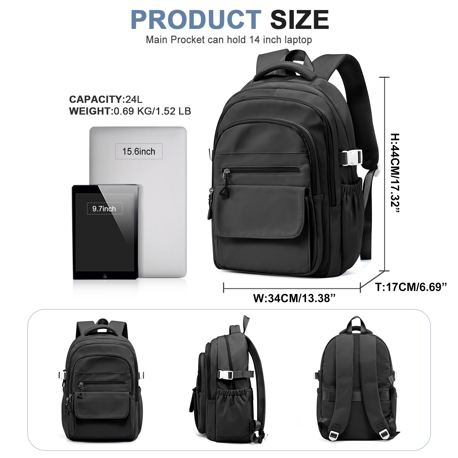 Schoolbags, cute, college style, simple backpacks, junior high school students, female college students' schoolbags, backpacks,