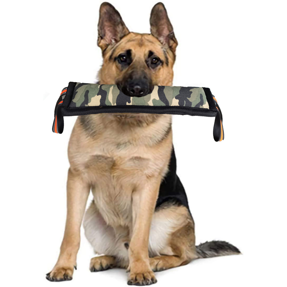 New arrivals interactive durable dog bite tug pillow training bite tug stick for large medium breed dog and puppy,dogs supplies