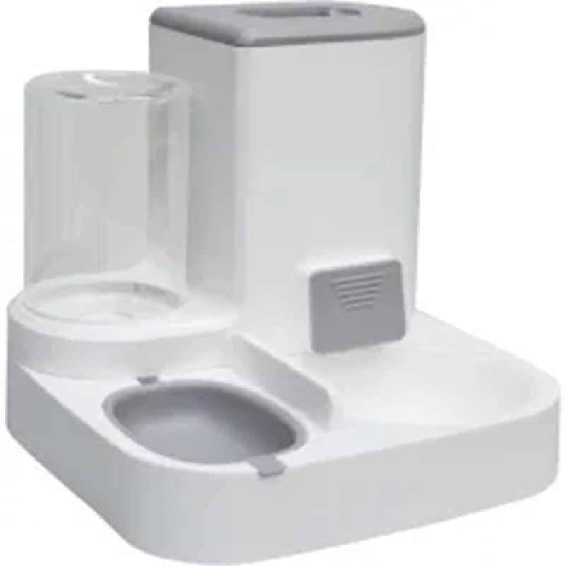 All-In-One Automatic Animal Feeding System - Food Dispenser and Self-Filling Water Container