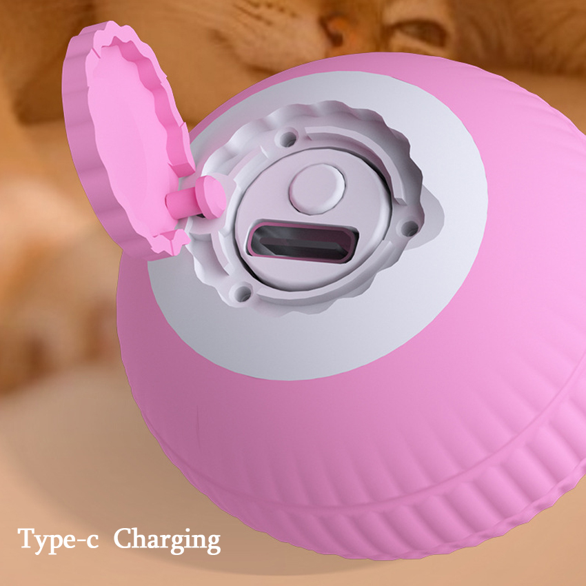 Smart Gravitational Rolling Pet Ball Electric Self-rolling Dog Chew Toys Interactive Cat Jumping Ball