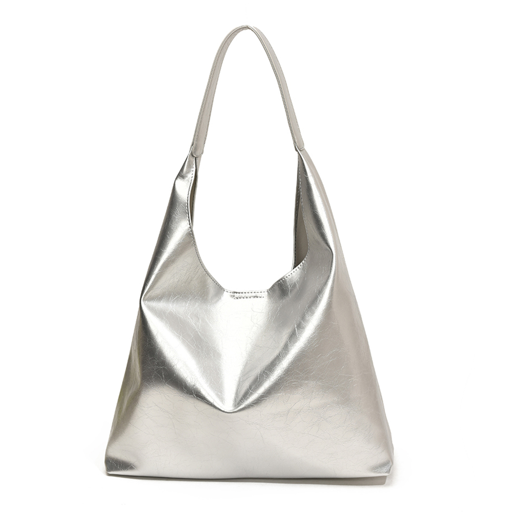 PU Leather Shoulder Bag Soft Designer Underarm Bag Large Capacity Shoulder Purse for Women Work Shopping Travel