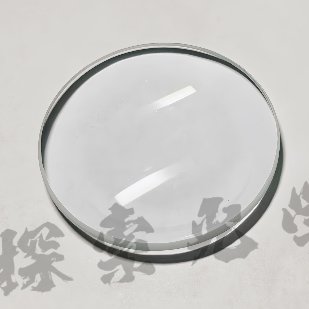 Optical Glass Lens Double convex Lens 80mm 4-5x Magnifying Glass Industrial Experimental Teaching Instrument