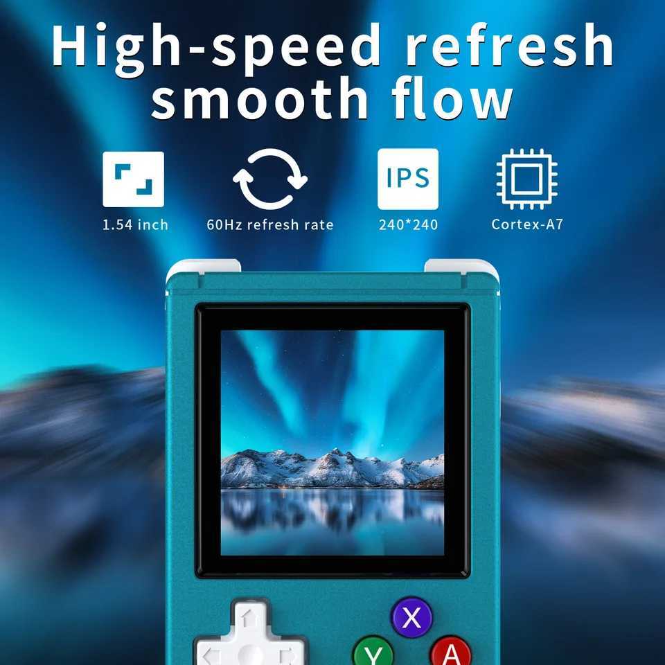 Game machine ANBERNIC RG Nano Retro Handheld Game Console Portable Game Console Mini Aluminum Alloy with 1.54 Inch IPS Sn 64G TF Z241107