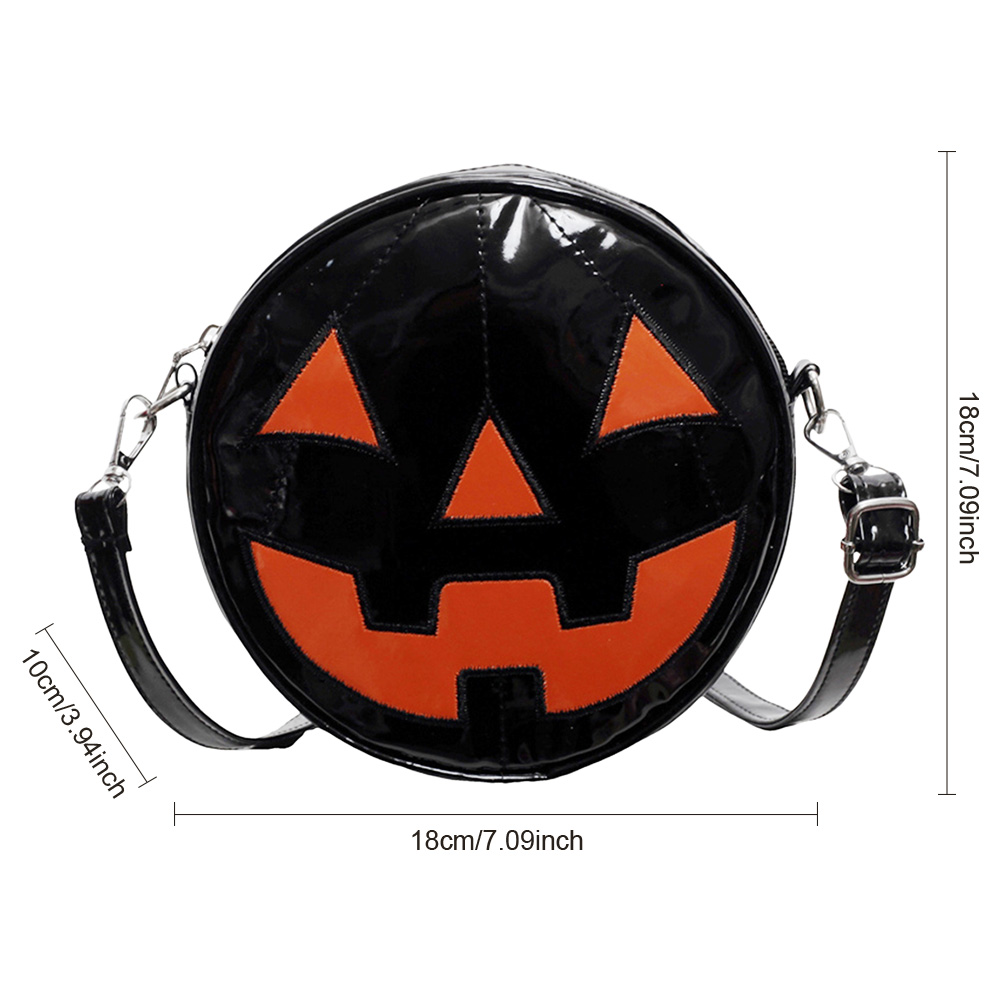 Women Bat Wing Crossbody Purse Funny Female Daily Halloween Bag Adjustable Strap Novelty Halloween Devil Shoulder Bag PU Leather