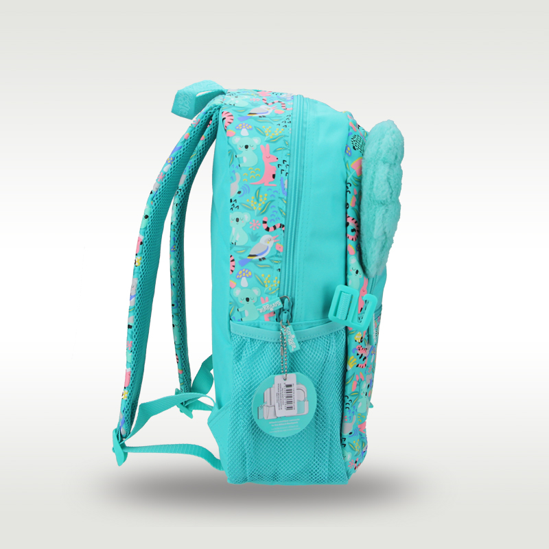 Australia smiggle original children's schoolbag girl backpack kawaii green koala school supplies 16 inches 7-12 years old
