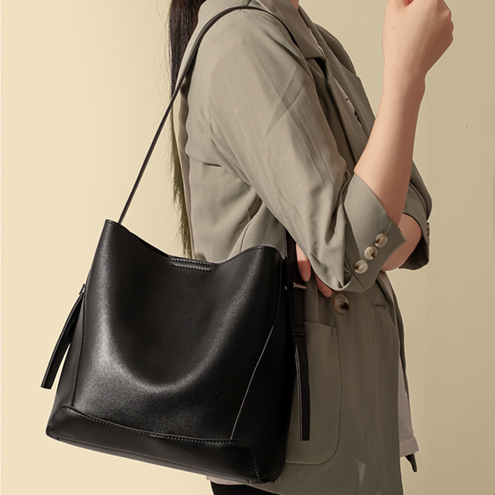 Luxury Handbag for Women Bucket Bag Fashion Shoulder Crossbody Bags Large Capacity PU Leather Tote Bag 2024 Laides Messenger Bag