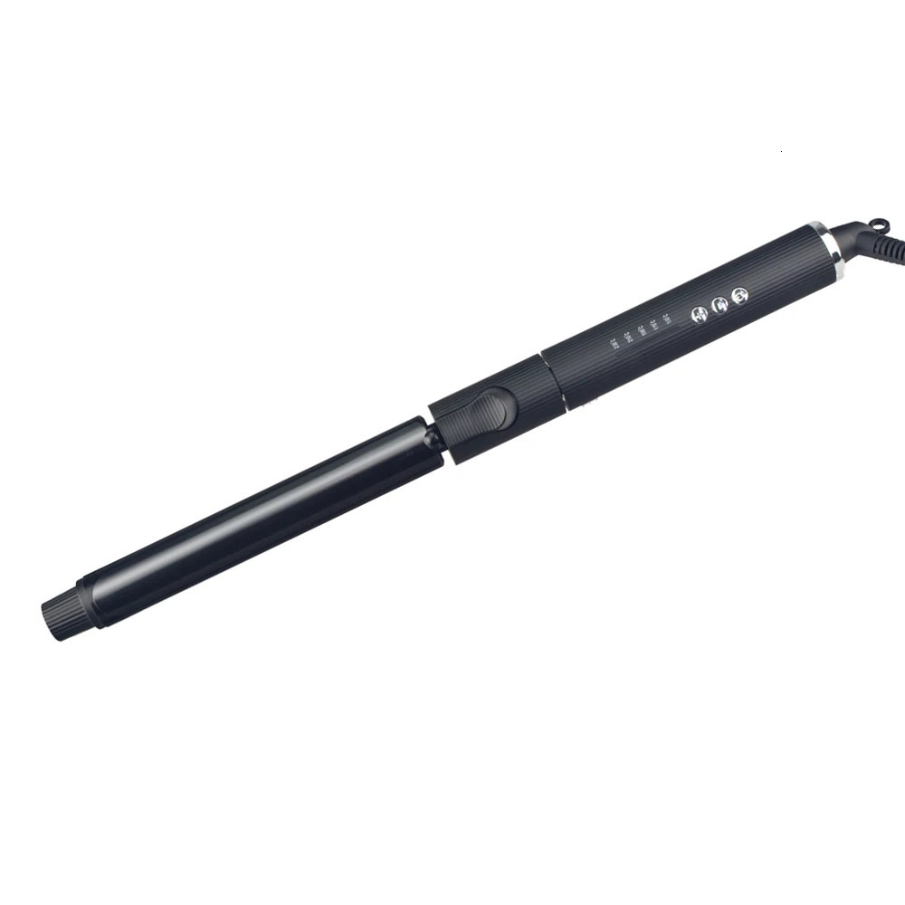 Professional Rotating Curling Iron Hair Curling Roller Nano Black Hair Curler With 230 Degree 241107