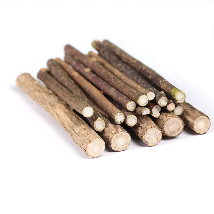 Hot sale dried actinidia polygama pet cat molar rod toy natural silvervine sticks