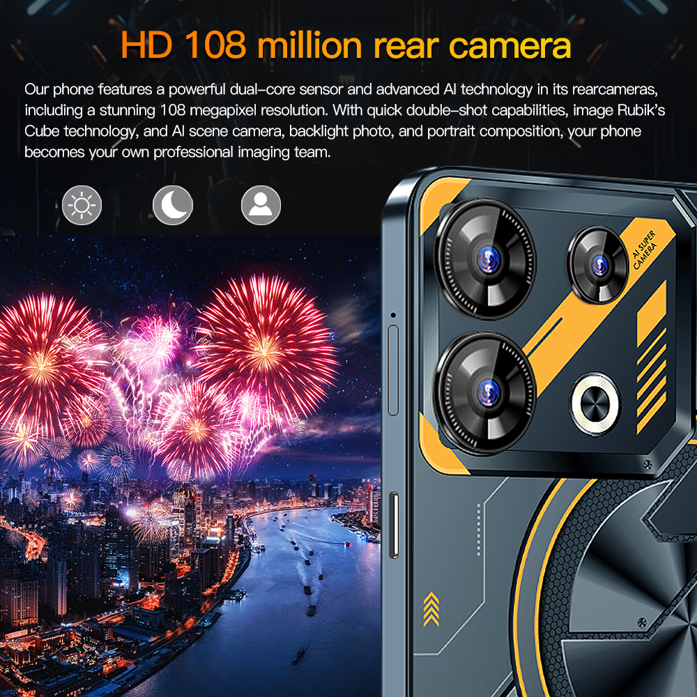 7.3-inch GT10PRO Unlocks NFC features 256GB 128GB touch screen USB Phone android Smartph