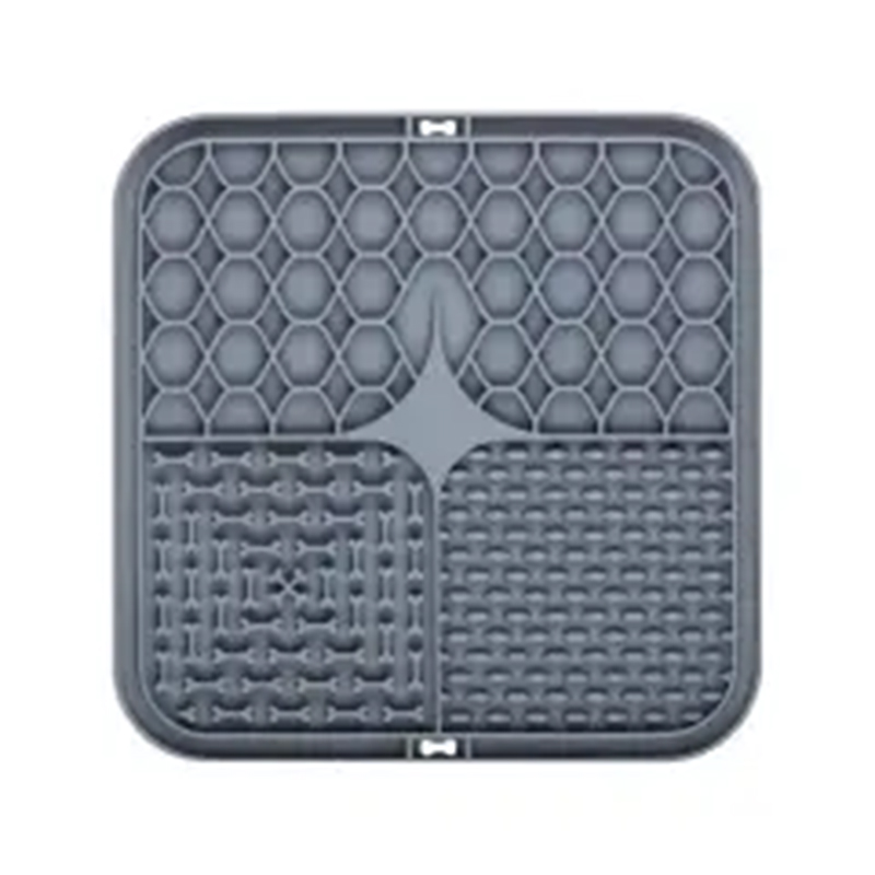 Slow Feed Pet Lick Mat Set with Durable Suction Cup Base Enhanced Chew Control for Dogs & Cats