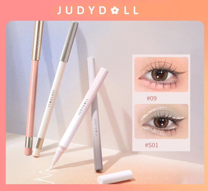 Judydoll eye shadow gel pencil waterproof durable easy to wear stains shimmer cosmetic eyeliner 241107